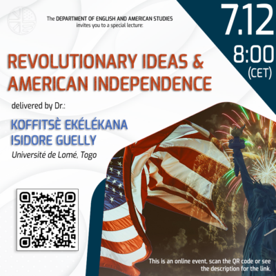Online Talk: Revolutionary Ideas & the American Independence