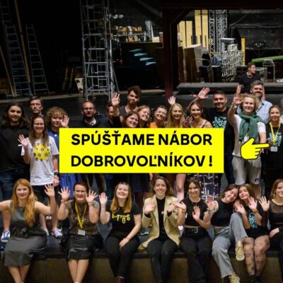 Divadelná Nitra hľadá dobrovoľníkov